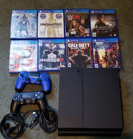 PS4 with Games 