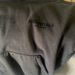 Black Hoodie (Essentials) 