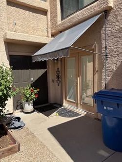 VEVOR Retractable Patio Balcony Awning – 78.74" x 47.24"