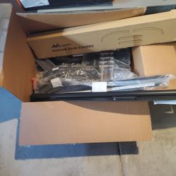 Box of Assorted Car Parts