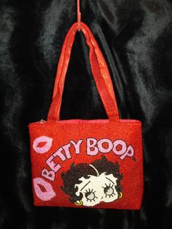 Beaded Betty Boop Shoulder Bag