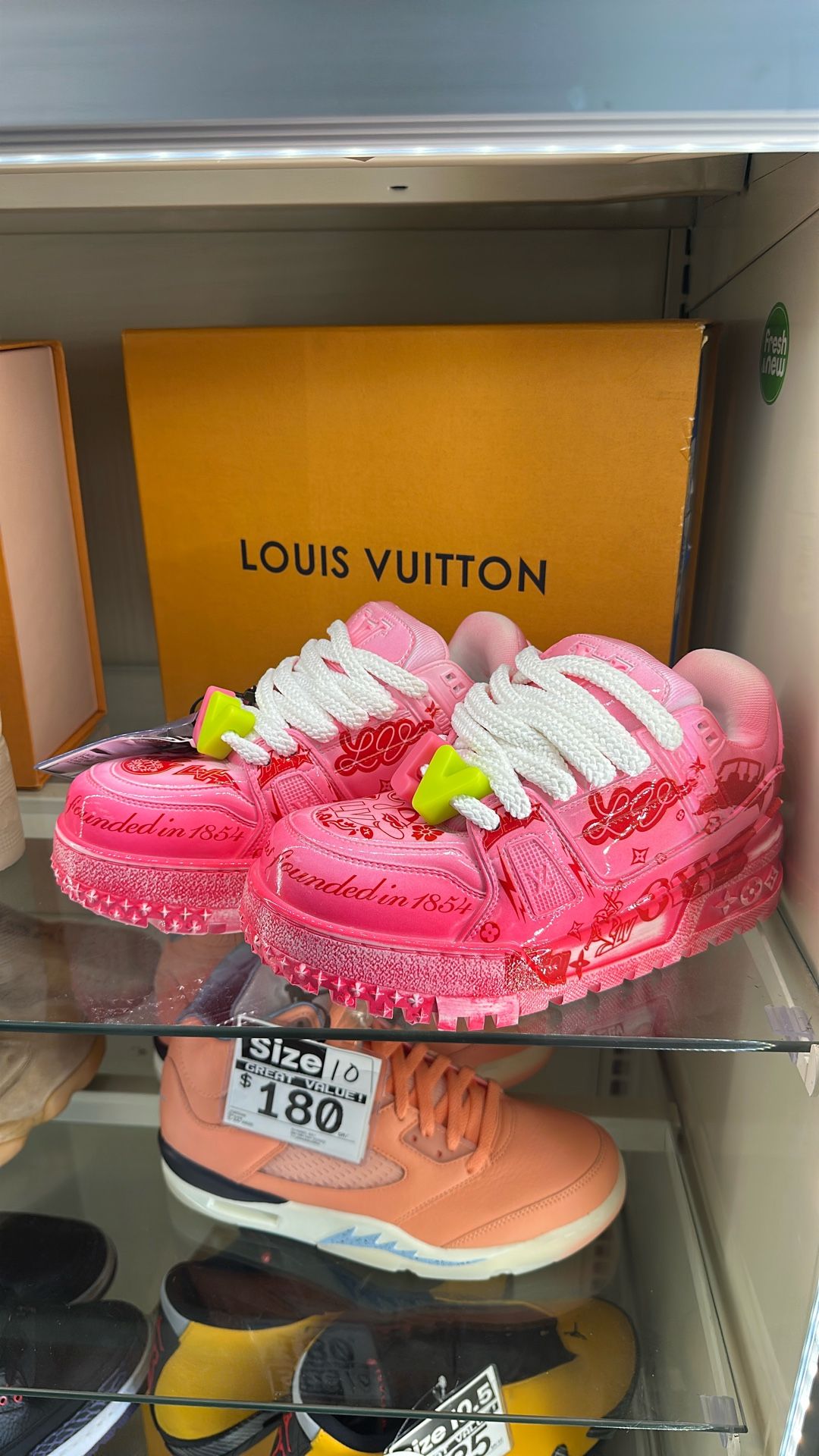 Chunky Pink Louis Vuitton Shoes