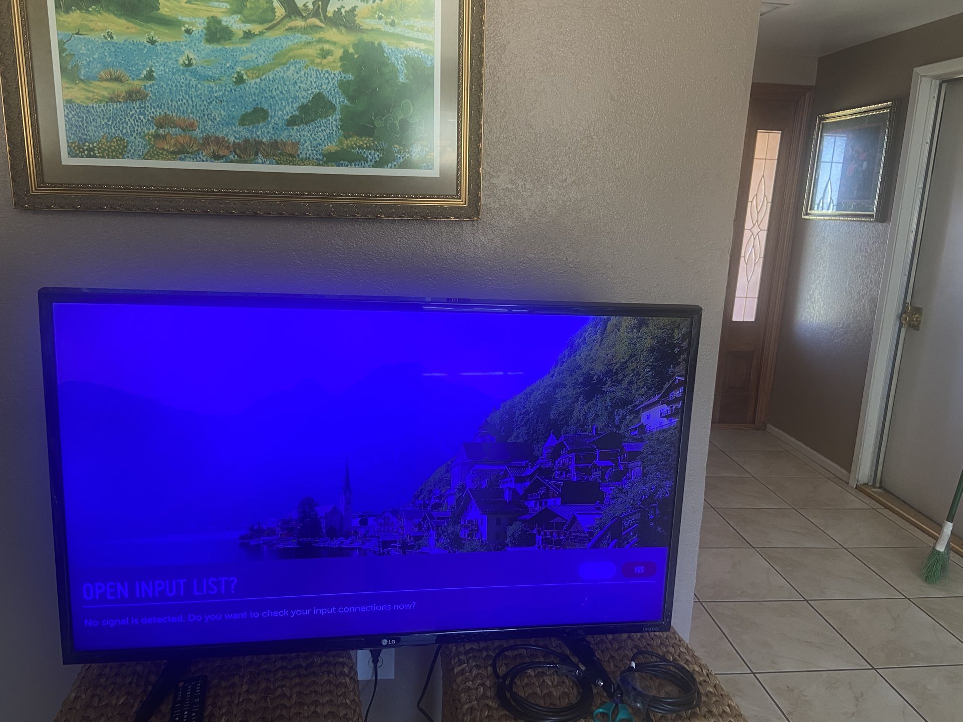 LG 42” SMART FLAT SCREEN TV