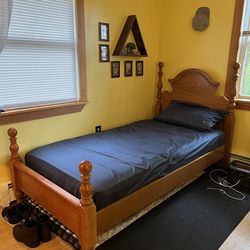 Twin Bed Mattress & Frame