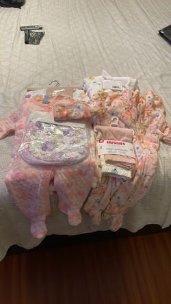 Baby clothes and blankets
