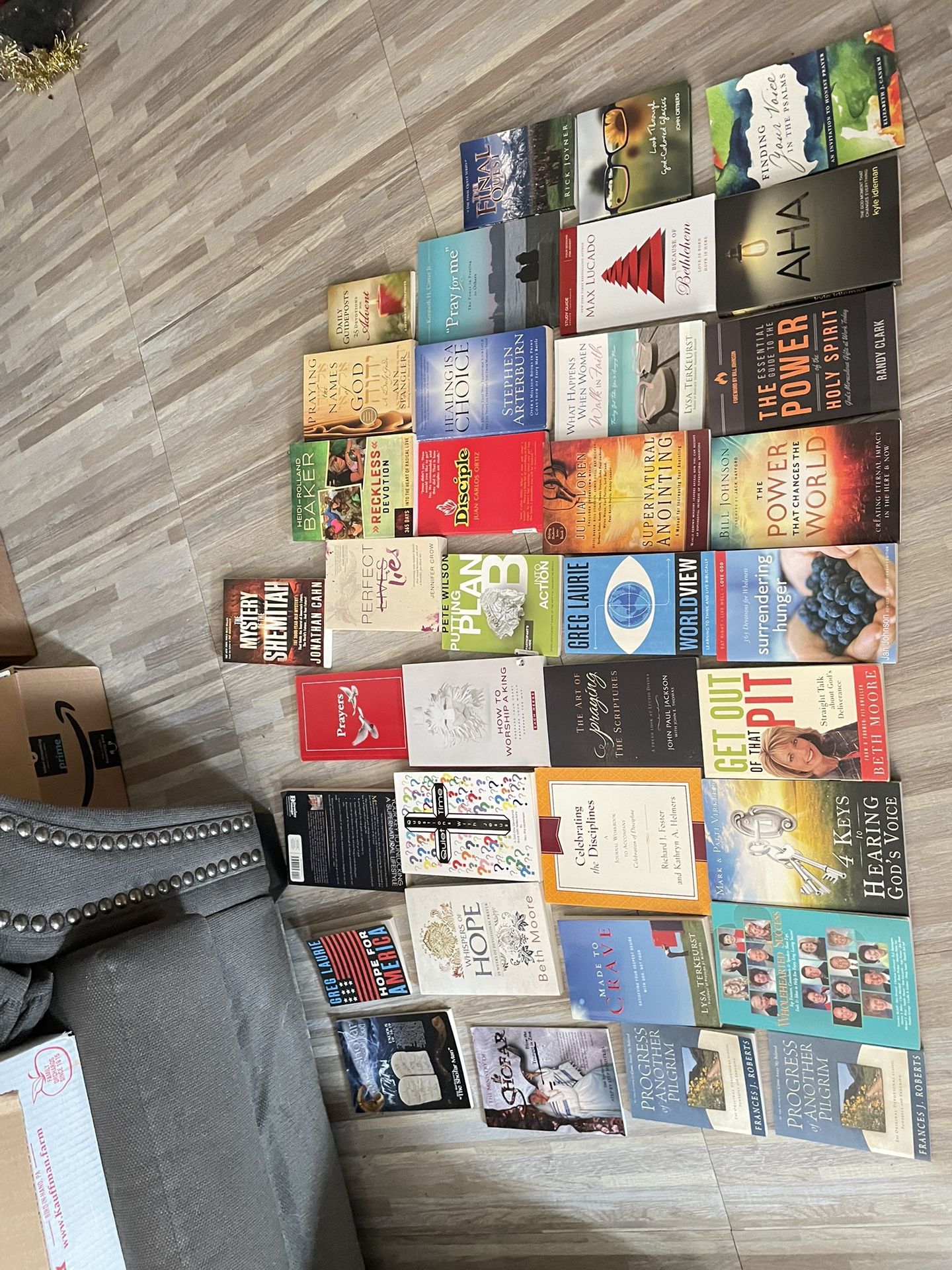 Christian Paperback Books I’m Willing To Take Offers On All Of Them