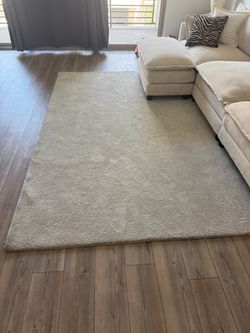 Large Cream Area Rug