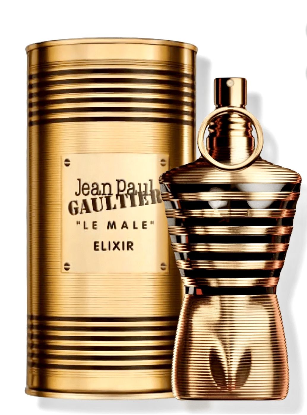 Le Male Gold Elixir by JPG Jean Paul Gaultier Eau de Parfum Spray Men 4.2 FL oz / 125 ML
