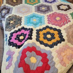 Vintage Hand-made Quilt