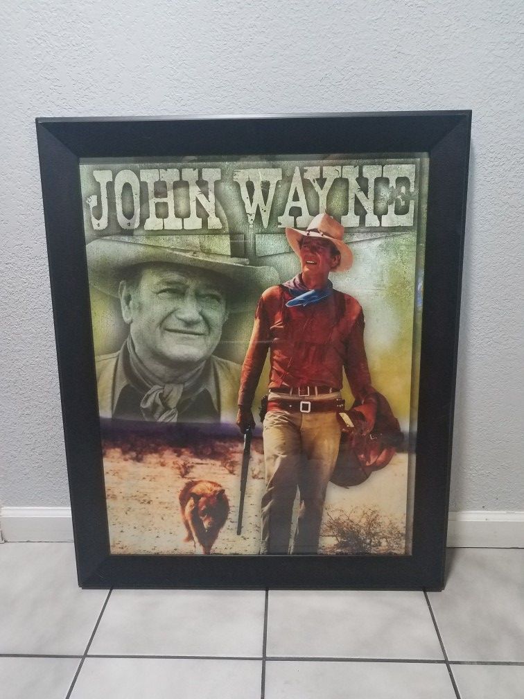 John Wayne picture frame, best offer