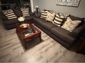 Loveseat and Sofa