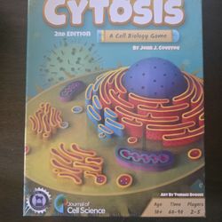 Cytosis A Cell Biology Game 2nd Edition John J. Coveyou Board Game NEW & SEALED