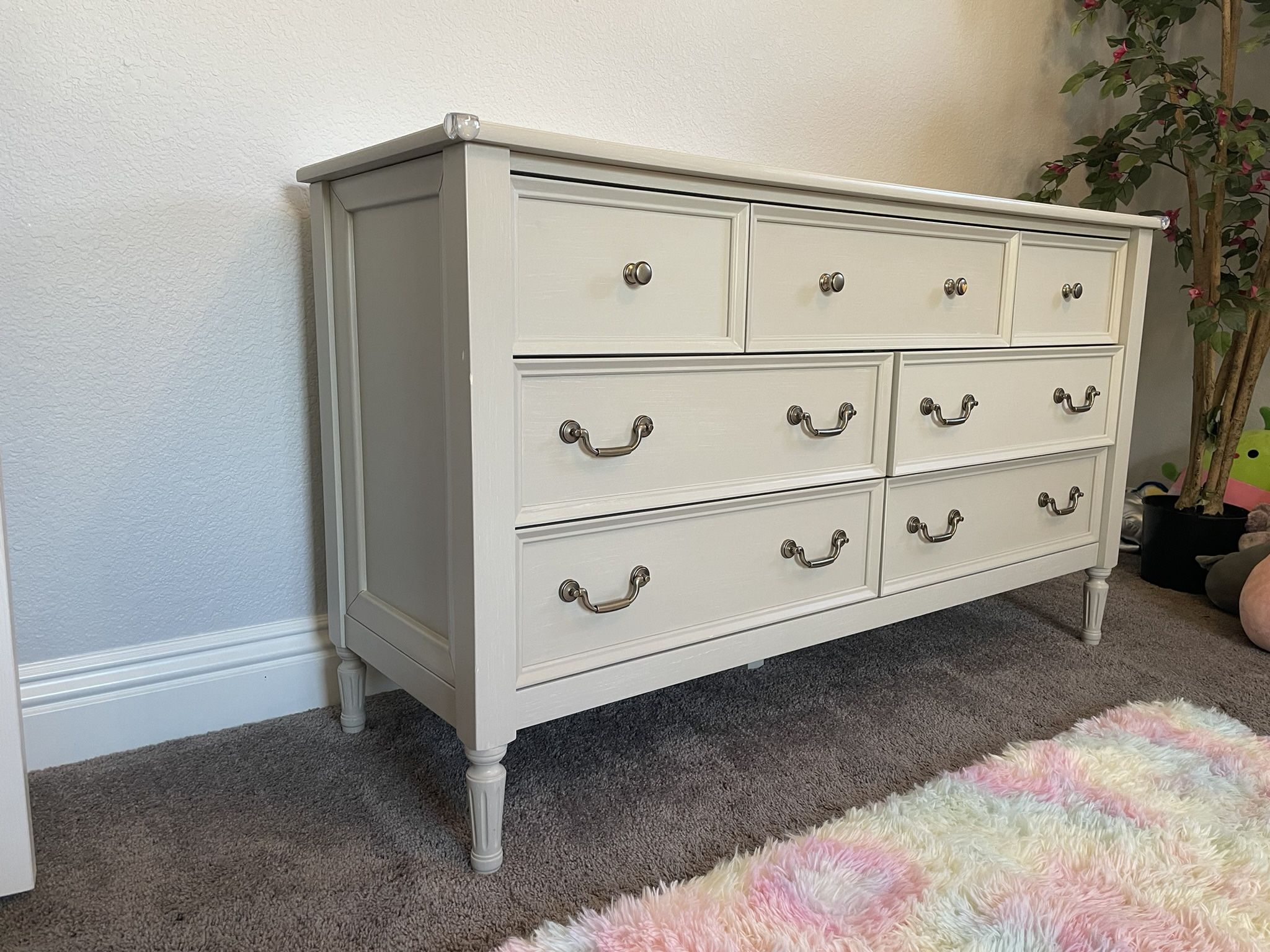 pottery barn grey dresser Gray Finish Dressers & Armoires