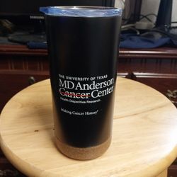 MD  Anderson   Stainless Steel  Travel   Tumbler 