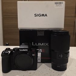 Lumix s5ii and sigma 105mm macro art lens L mount