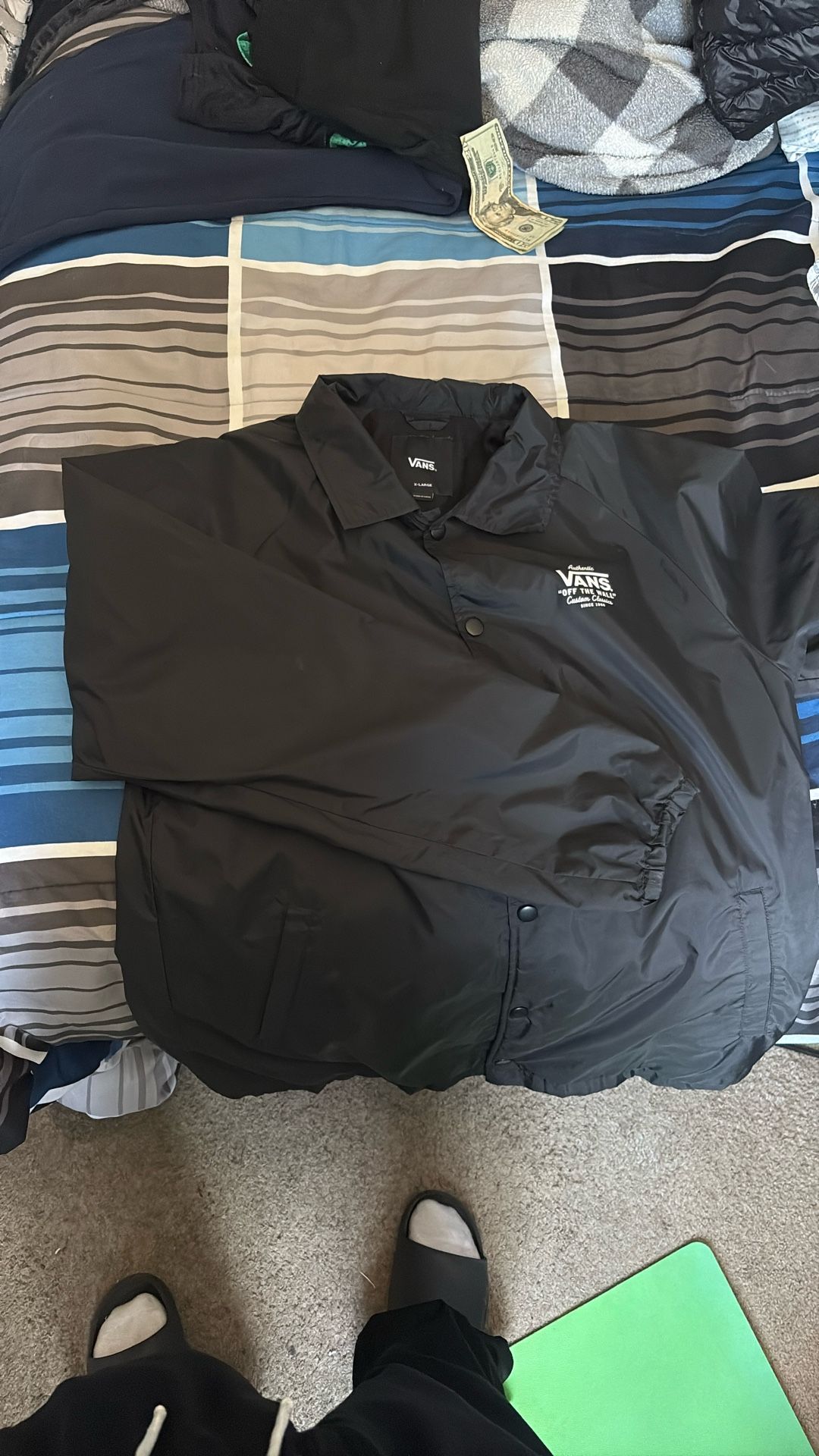 Windbreaker All Black Vans XL