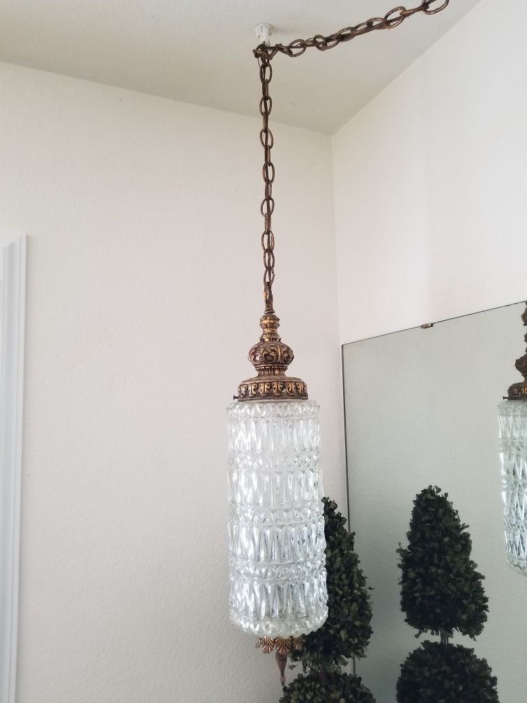 Vintage hanging lamps