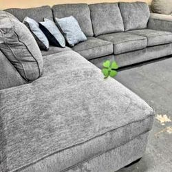 19A1S01*__ Comfort Sectional Couch * Brand New * In Stock  *P A Y   E A S I L Y