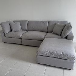 Free Local Delivery Gray Sofa