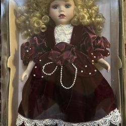Porcelain Doll Victorian Collectable