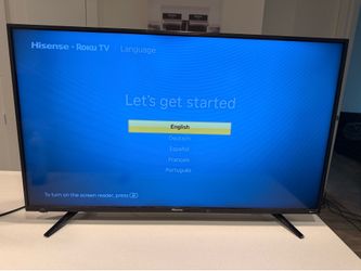 43” Hisense Smart TV