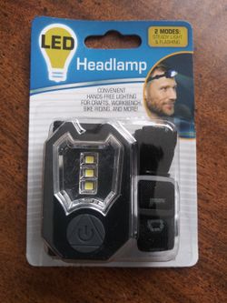 LED Mini Headlamp Headlight Adjustable Camping Torch Lamp Light
