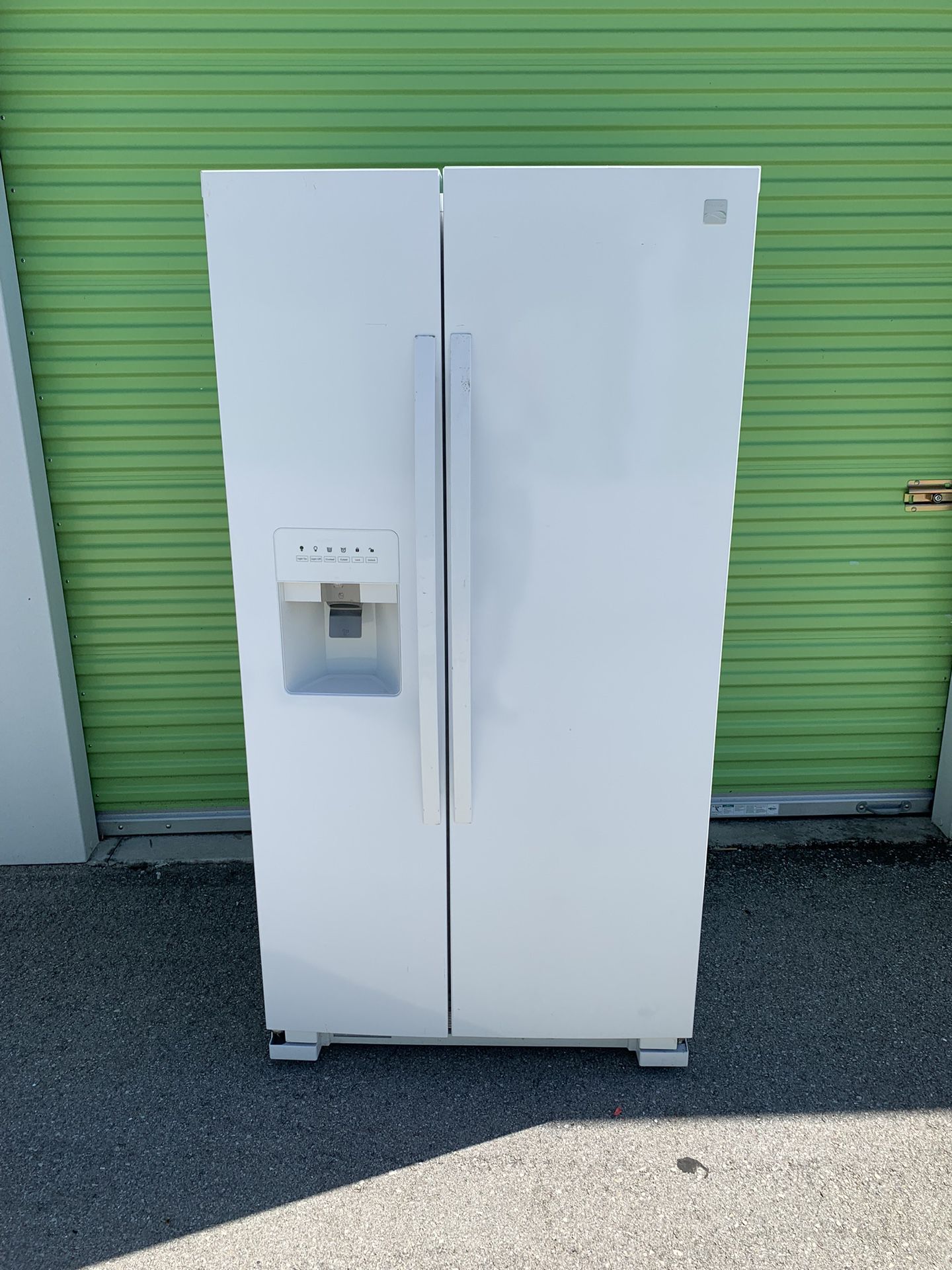 White Kenmore Refrigerators & Freezer Side-by-Side Refrigerator 