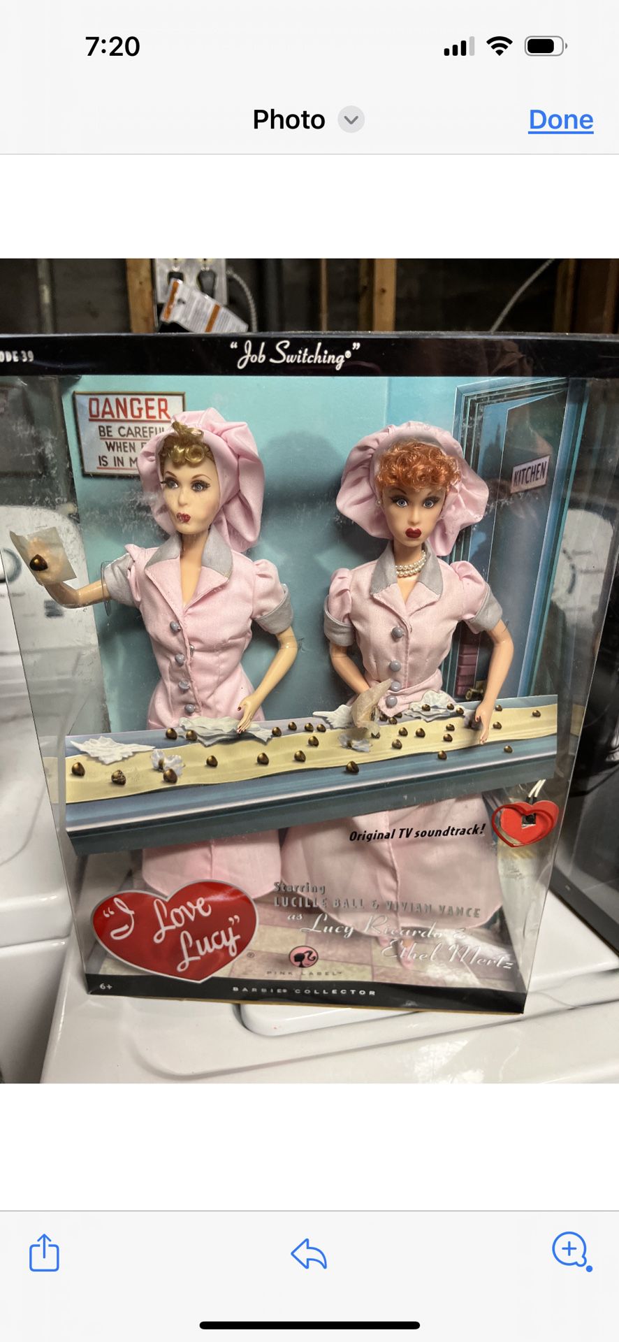 I love Lucy Barbie Collection 