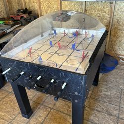 Bubble Top Table Hockey Arcade Game