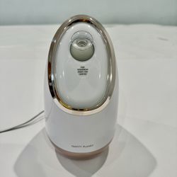 Beautiful Vanity Planet Facial Steamer White & Rose Gold (Like New)