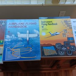 5 Aviation Instruction Books
