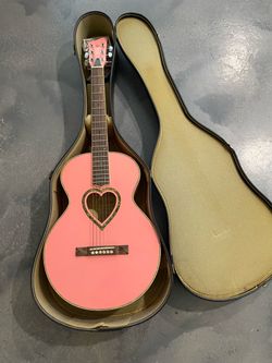 JJ Hearts Acoustic Guitar Model No-JJC-HRTKIT
