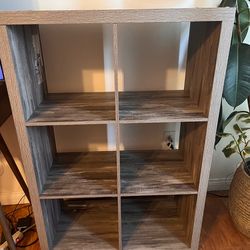 6-shelf TV stand/decorative piece/dresser