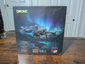 Sealed Foldable HD Camera Drone w/ Remote Controller – New in Box