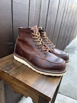Red Wing 1907 Copper Rough Tough Size 8D