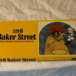 221-B Baker Street Board Game NM No Split Corners 