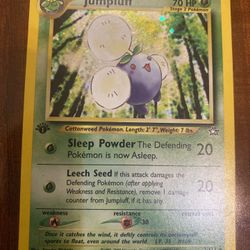 Pokemon Jumpluff Neo Genesis 7/111 1st Edition Holo Rare MP/LP