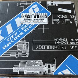 King 2.5s W/ Adj And EXT For 07-21 Tundra