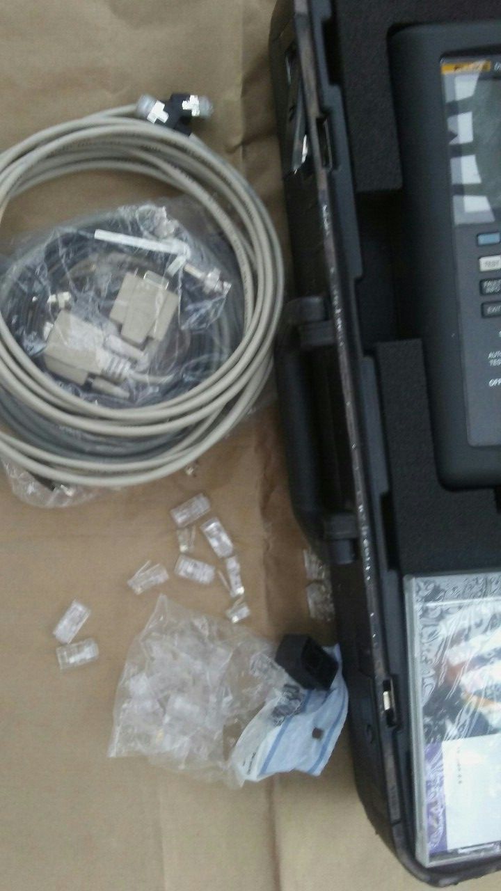 Fluke dsp-2000 cable analyzer