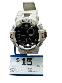 Smael 8063 White Regular Watch