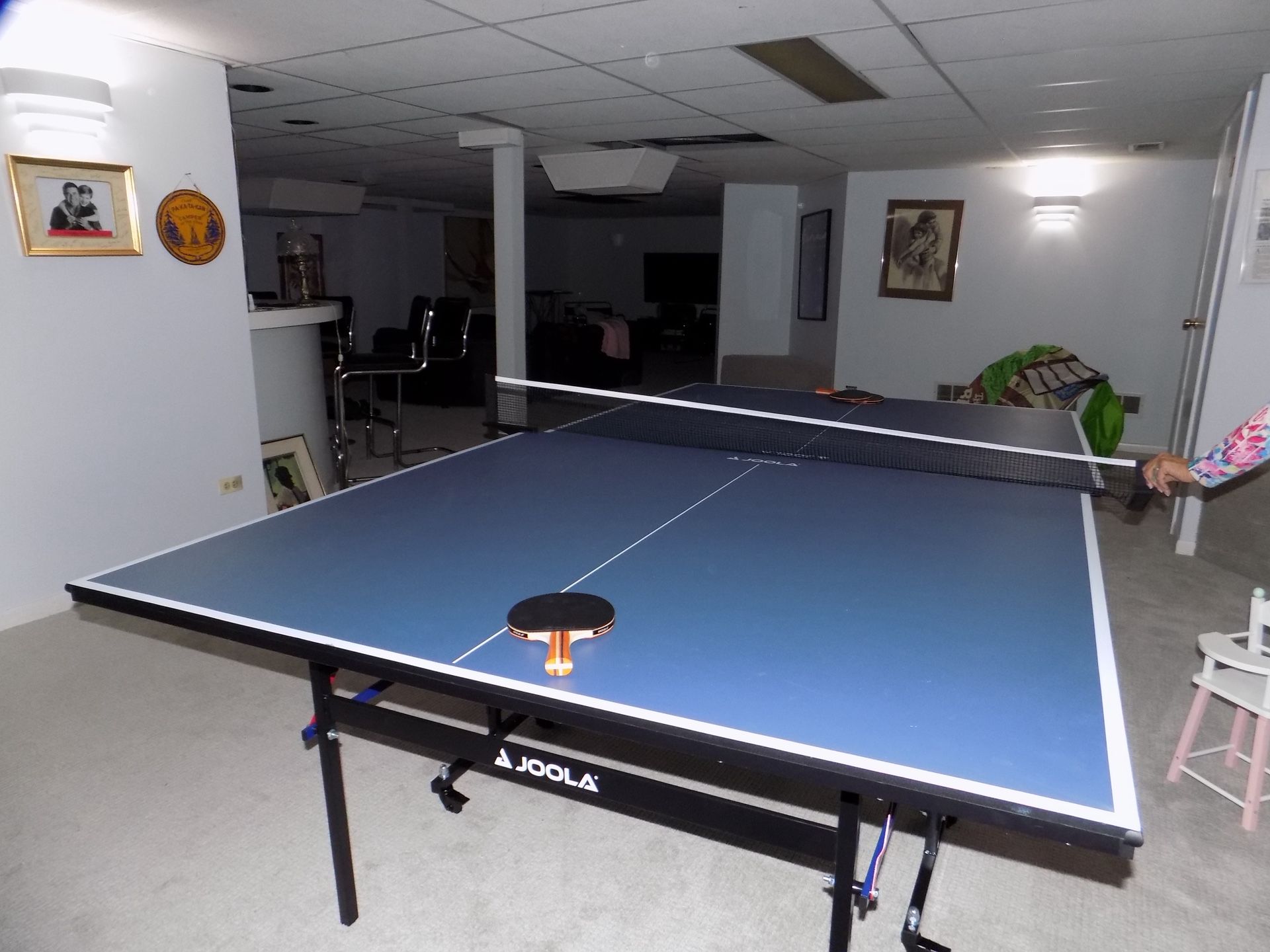 JOOLA Ping Pong Table With Paddles 