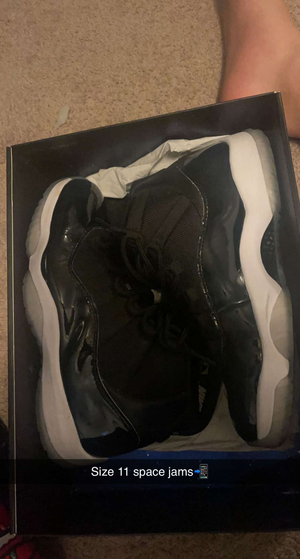 Size 11 Space Jams