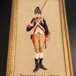 Vintage Very Old Antique Framed Art Work 