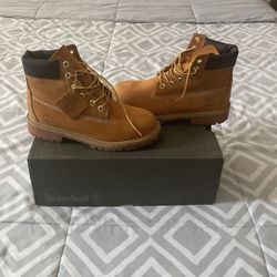 Boys Timberland Wheat Size 5.5