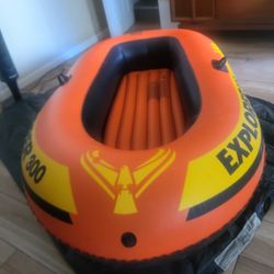 Beautiful Boat With To Padlles 