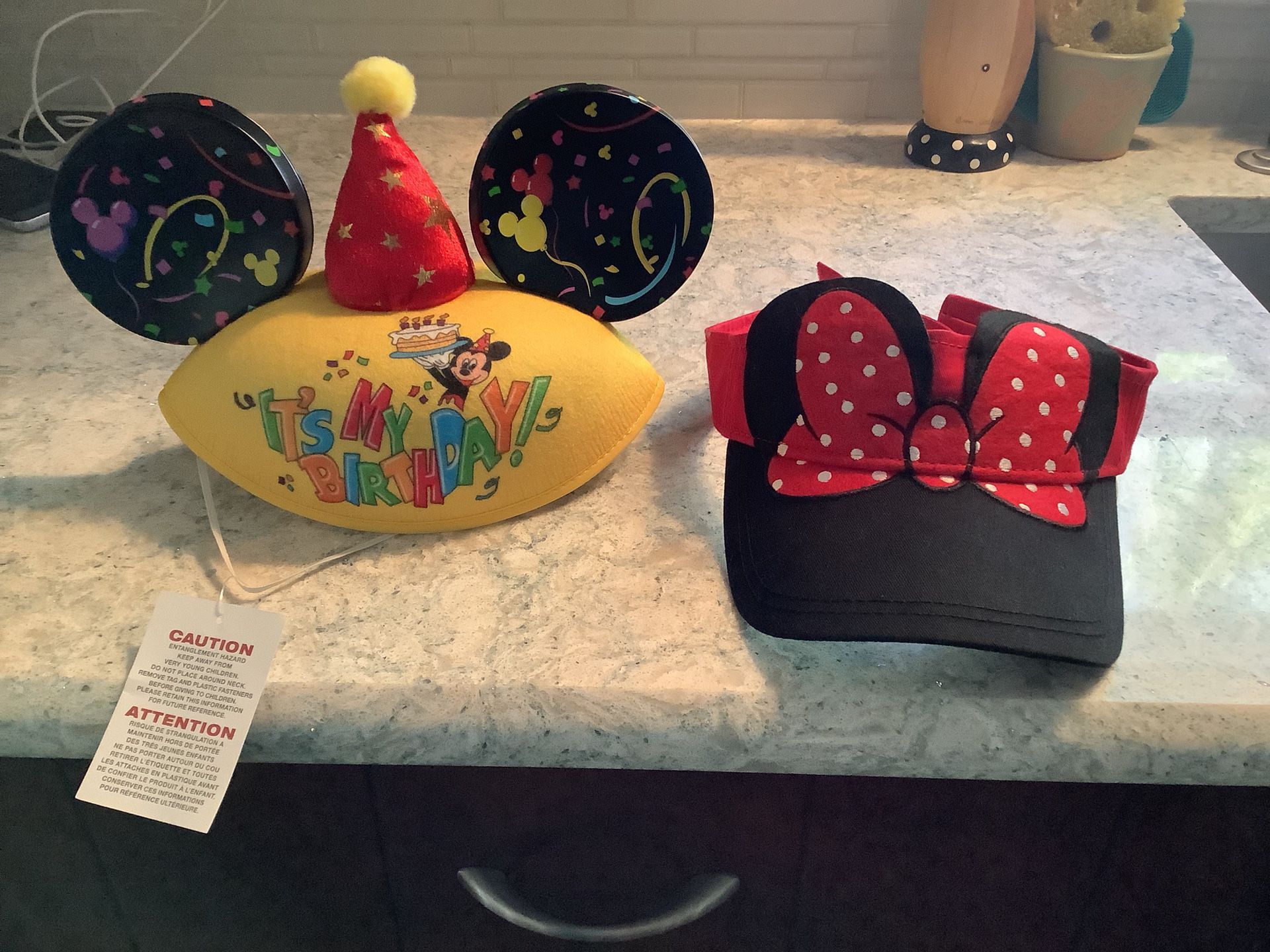Authentic Disney Hats