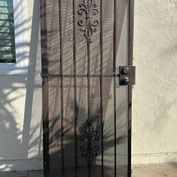 outside safety metal door 