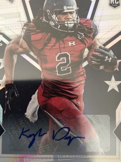 2020Panini Rookies & Stars Kyle Dugger LONGEVITY RC AUTO #45/199 ROOKIE PATRIOTS