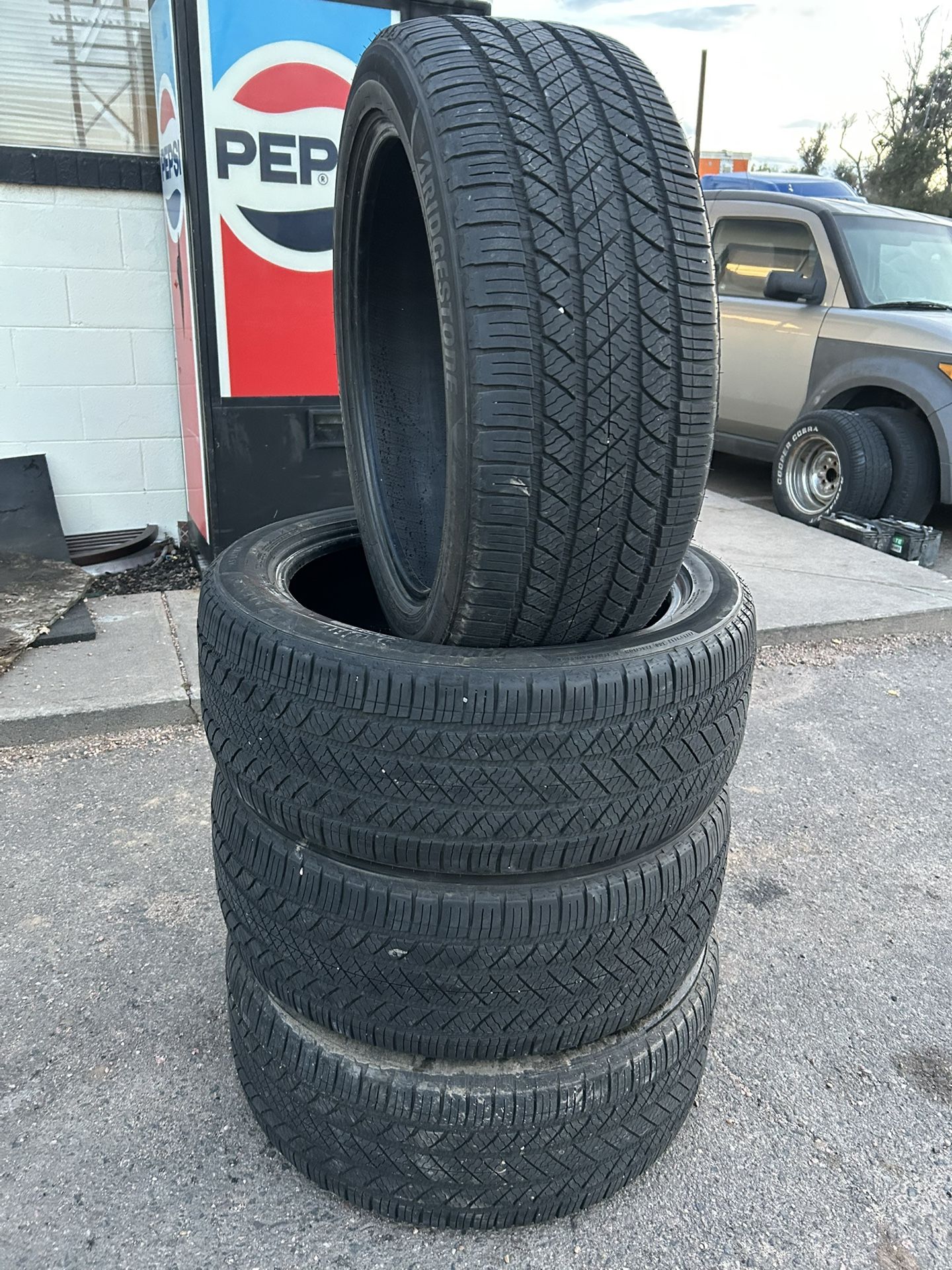 275/45R21 Bridgestone Alenza (Full Set) “Manuel’s Tire Shop”