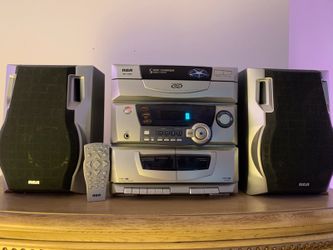 Stereo Sound System CD + AUX Speakers